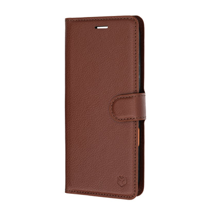Case for Honor 600 Pro / 600, Techsuit, Leather Folio, Brown