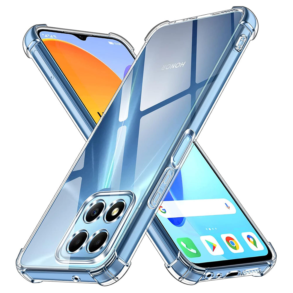 Case for Honor 70 Lite / X6 / X8 5G, Techsuit, Shockproof Clear, Transparent
