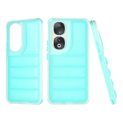 Case for Honor 90, Techsuit, Wave Shield, Turquoise