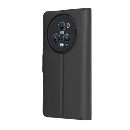 Case for Honor Magic5 Pro, Techsuit, Leather Folio, Black