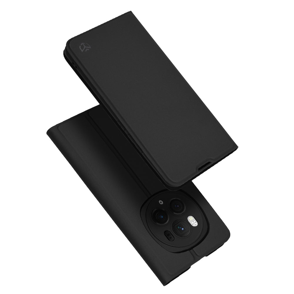 Case for Honor Magic6 Pro, Techsuit, Magskin Book, Black