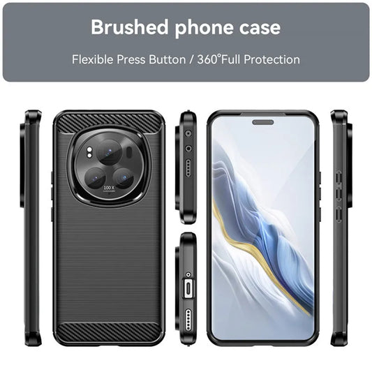 Case for Honor Magic7 Pro, Techsuit, Carbon, Blue