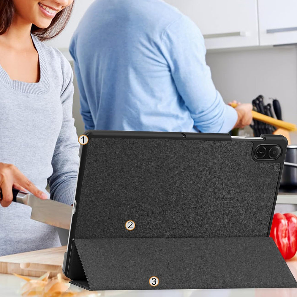 Case for Honor Pad X8a, Techsuit, FoldPro, Black