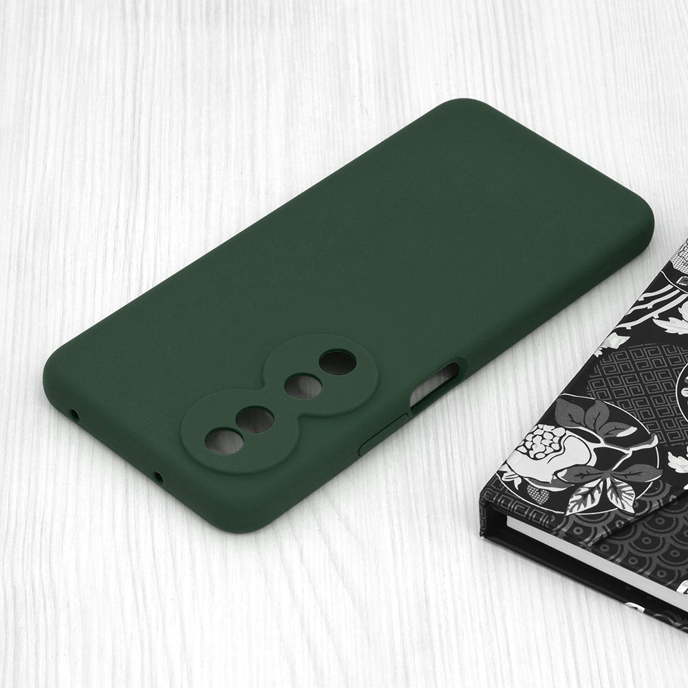 Case for Honor X7b 5G / 90 Smart / X7b 4G, Techsuit, Soft Edge, Dark Green
