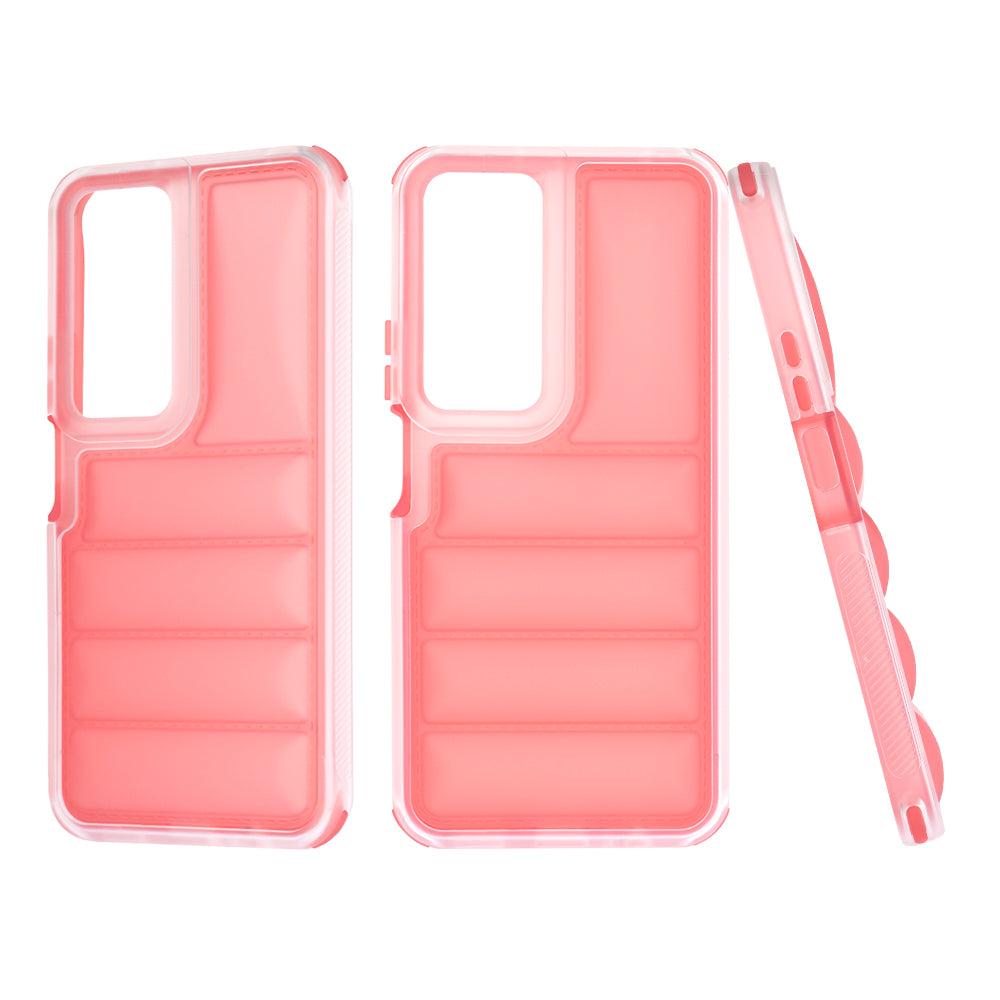 Case for Honor X7b 5G / 90 Smart / X7b 4G, Techsuit, Wave Shield, Red