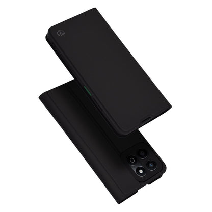 Case for Honor X7c / 200 Smart, Techsuit, Magskin Book, Black