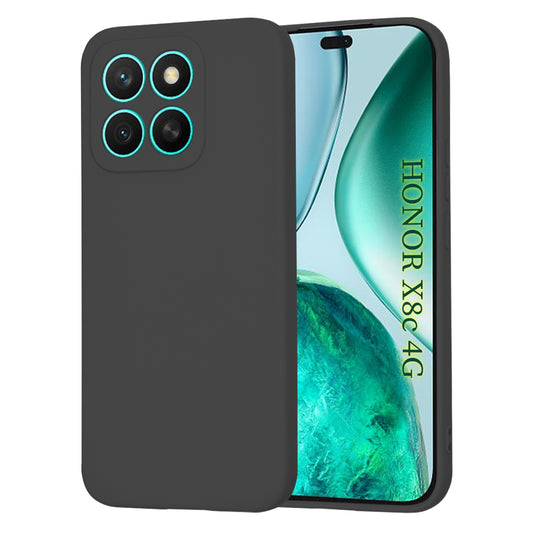 Case for Honor X8c, Techsuit, SoftFlex, Black