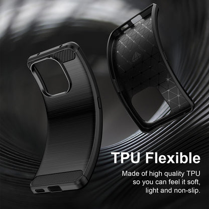Case for Honor X8d, Techsuit, Carbon, Black