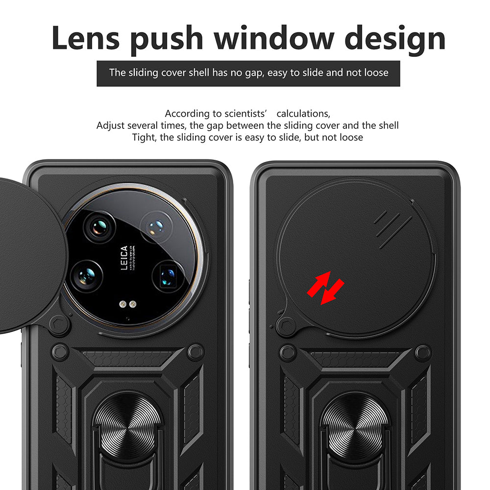 Case for Honor X9c / Magic7 Lite, Techsuit, CamShield, Black