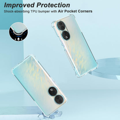 Case for Honor X9c / Magic7 Lite, Techsuit, Shockproof Clear, Transparent