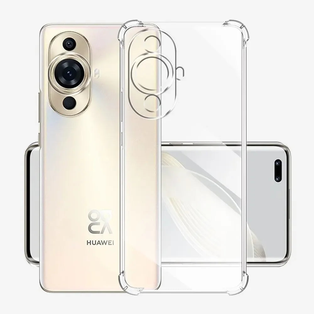 Case for Huawei nova 12s / nova 11, Techsuit, Shockproof Clear, Transparent