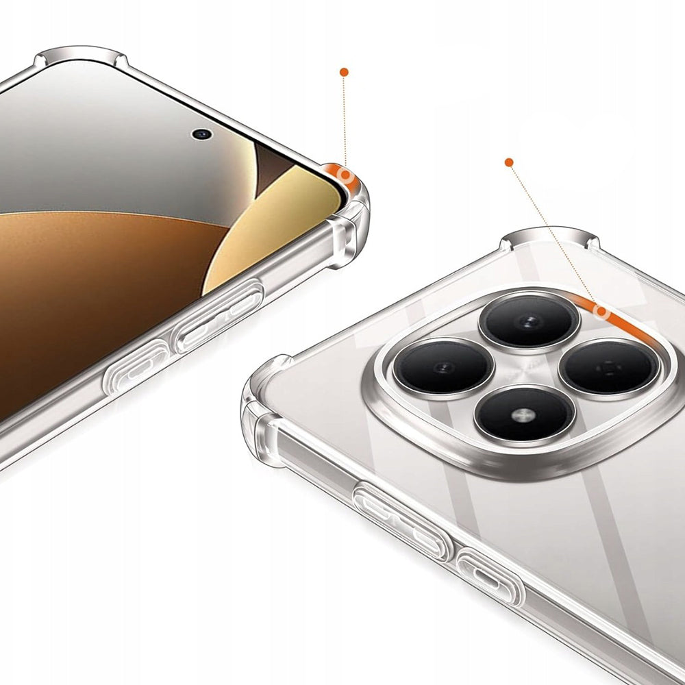 Case for Huawei nova 14 Pro, Techsuit, Shockproof Clear, Transparent