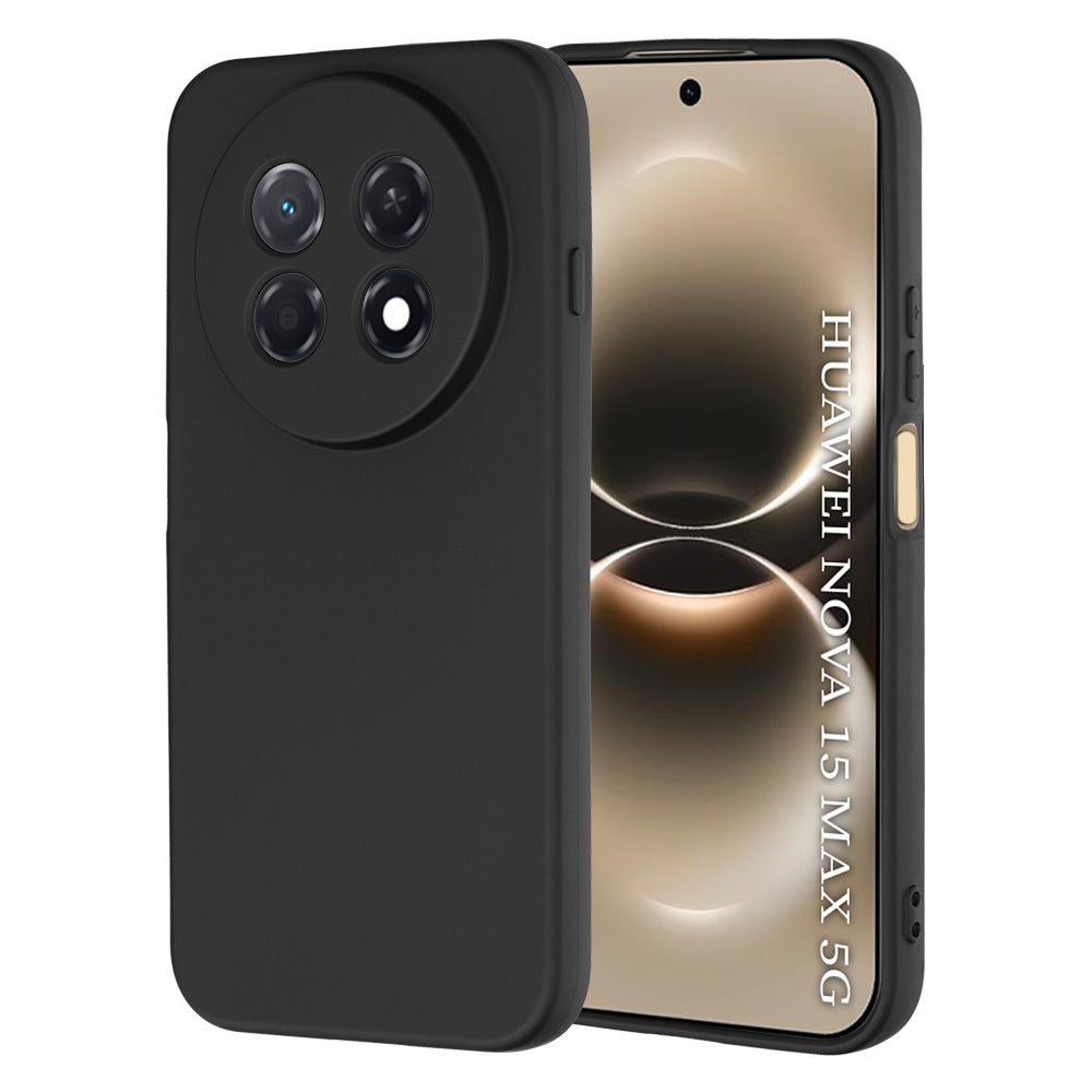 Case for Huawei nova 15 Max, Techsuit, SoftFlex, Black