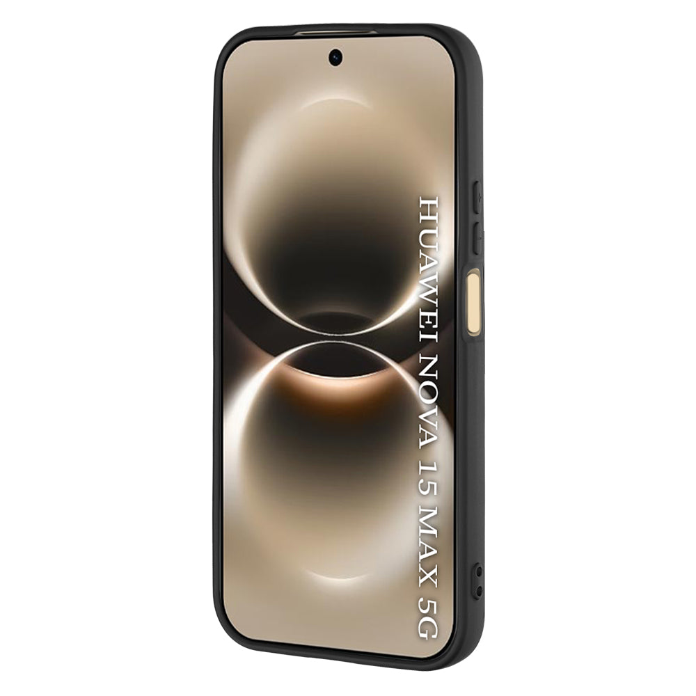 Case for Huawei nova 15 Max, Techsuit, SoftFlex, Black