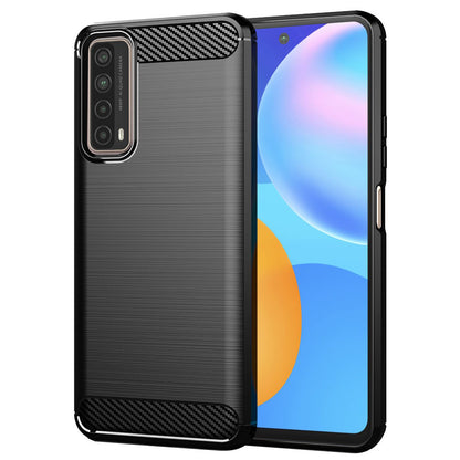 Case for Huawei P smart 2021, Techsuit, Carbon, Black