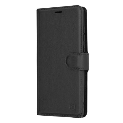 Case for Huawei P20 Pro, Techsuit, Leather Folio, Black