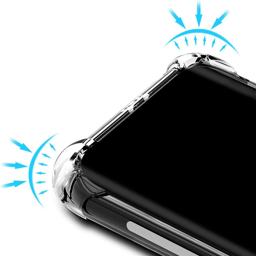 Case for Huawei P20, Techsuit, Shockproof Clear, Transparent