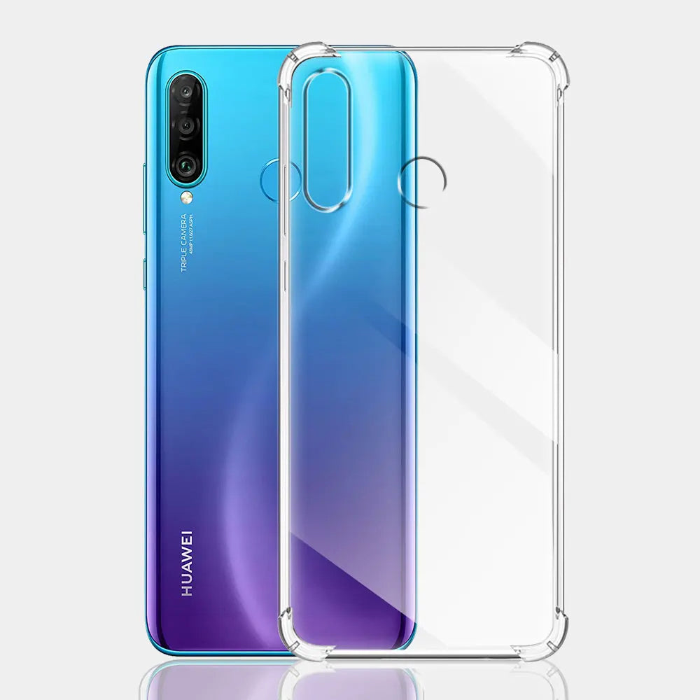 Case for Huawei P30 lite New Edition / P30 lite, Techsuit, Shockproof Clear, Transparent