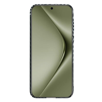 Case for Huawei Pura 70 Ultra, Techsuit, Carbonite FiberShell, Black Gray