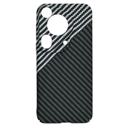Case for Huawei Pura 70 Ultra, Techsuit, Carbonite FiberShell, Black Gray
