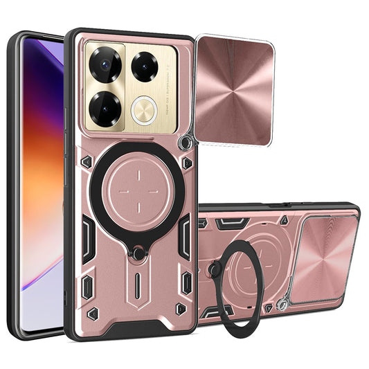 Case for Infinix Note 40 Pro+, Techsuit, CamGuard Pro, Rose Gold