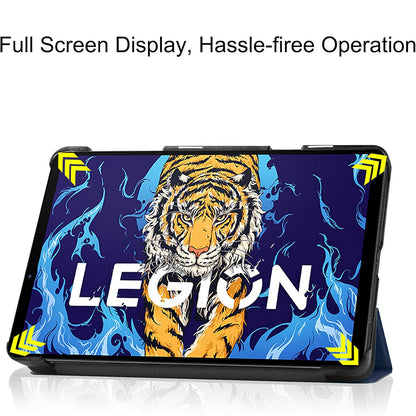 Case for Lenovo Legion Y700 (Gen 5), Techsuit, FoldPro, Blue