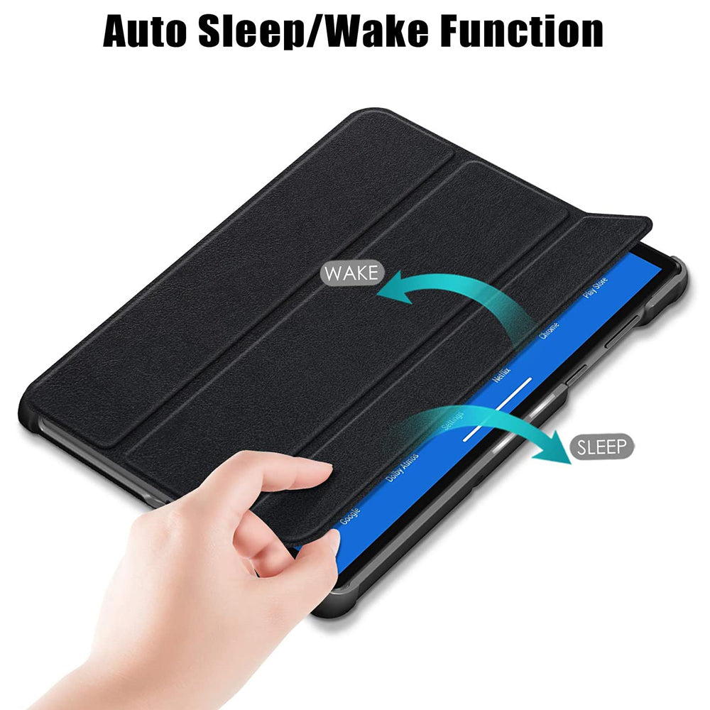 Case for Lenovo Tab M10 Plus 10.3, Techsuit, FoldPro, Black