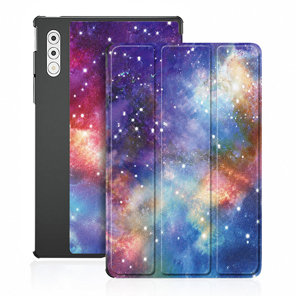Case for Lenovo Yoga Tab Plus, Techsuit, FoldPro Galaxy, Multicolor