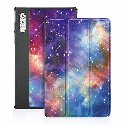Case for Lenovo Yoga Tab Plus, Techsuit, FoldPro Galaxy, Multicolor