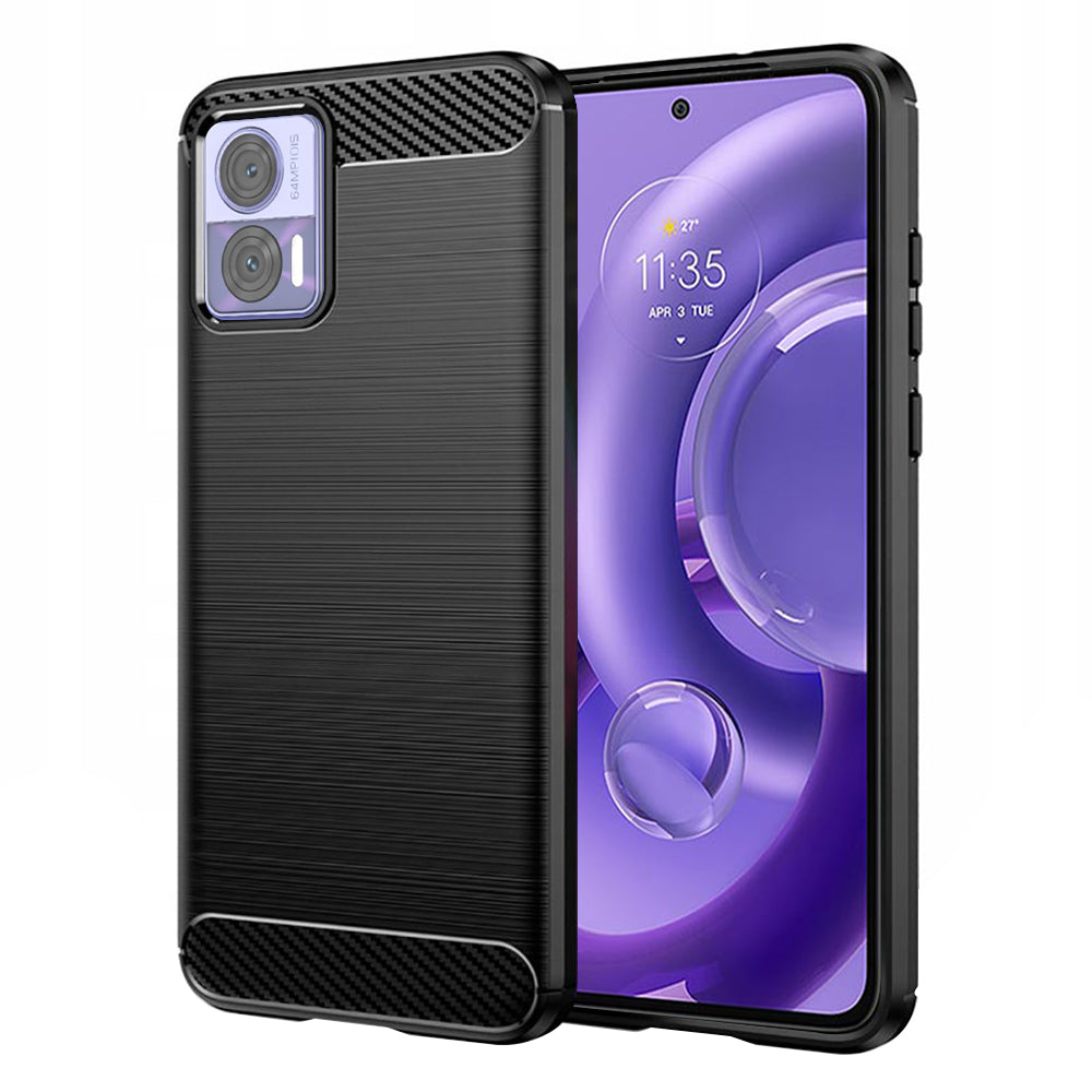 Case for Motorola Edge 30 Neo, Techsuit, Carbon, Black