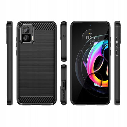 Case for Motorola Edge 30 Neo, Techsuit, Carbon, Black