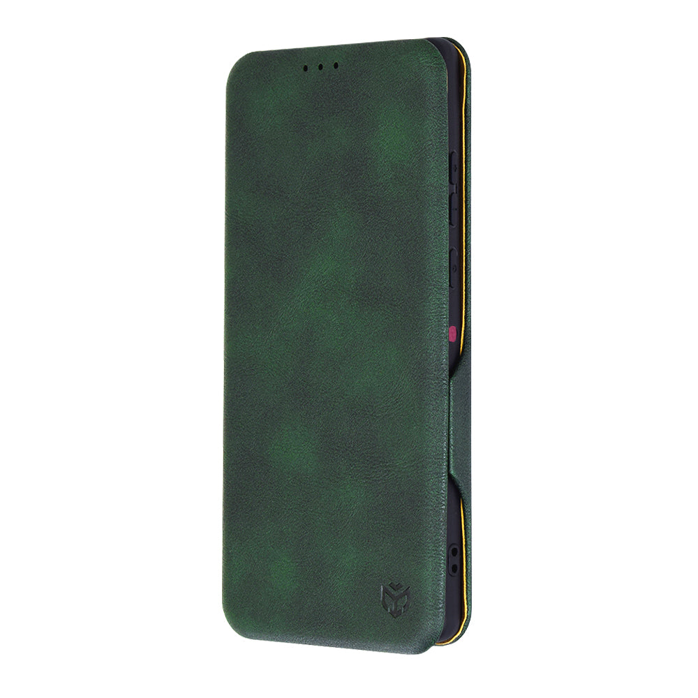 Case for Motorola Edge 50 Fusion, Techsuit, Safe Wallet Plus, Green