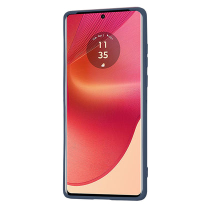 Case for Motorola Edge 50 Fusion, Techsuit, SoftFlex, Navy Blue