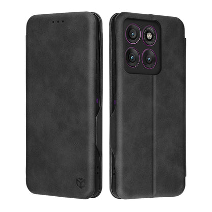 Case for Motorola Edge 60 Pro, Techsuit, Safe Wallet Plus, Black