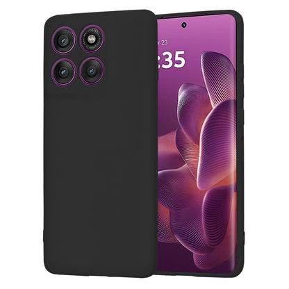 Case for Motorola Edge 60 Pro, Techsuit, SoftFlex, Black