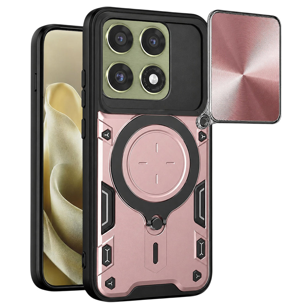 Case for Motorola Edge 70 Pro, Techsuit, CamGuard Pro, Rose Gold