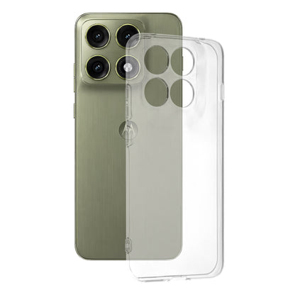 Case for Motorola Edge 70 Pro, Techsuit, Clear, Transparent