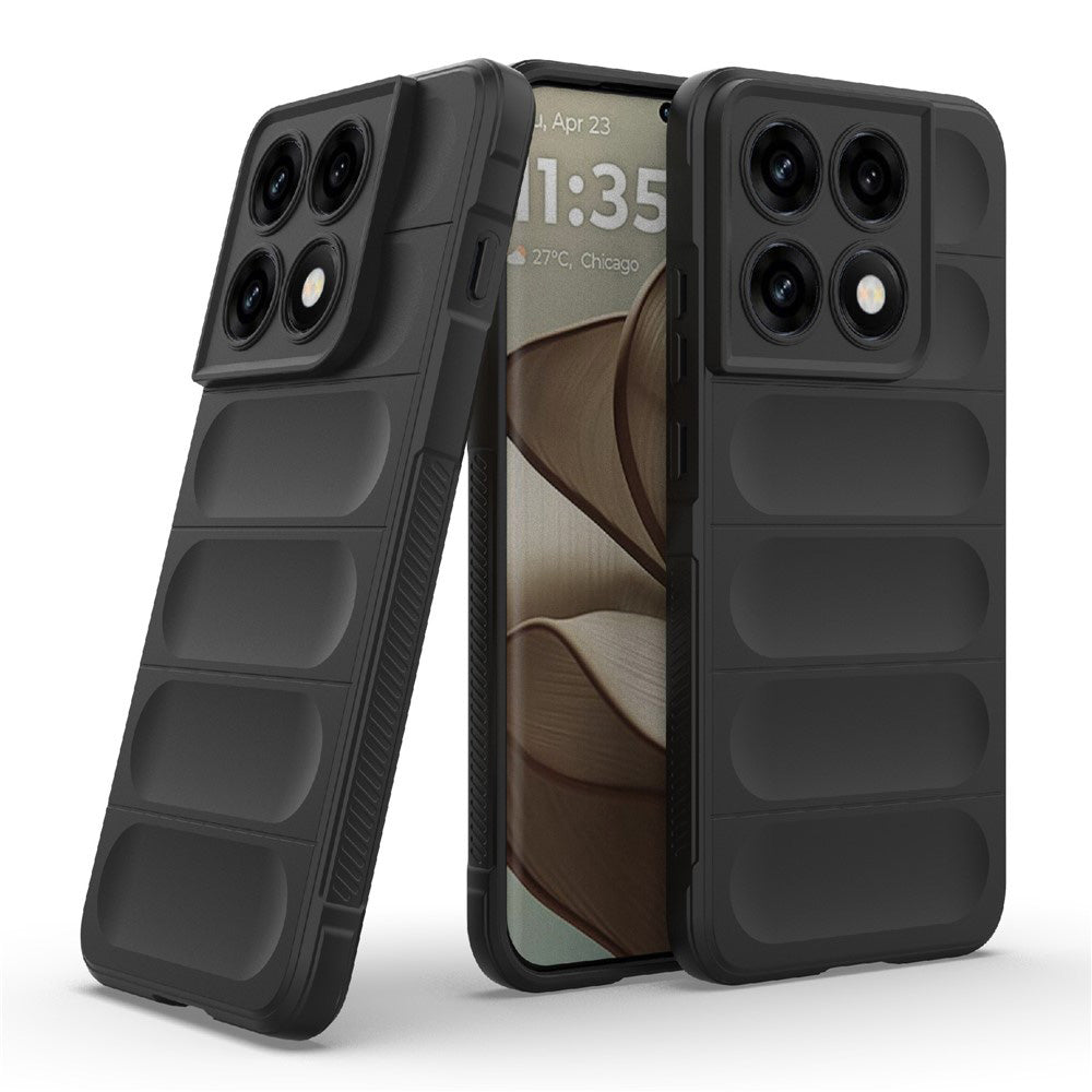 Case for Motorola Edge 70 Pro, Techsuit, Magic Shield, Black