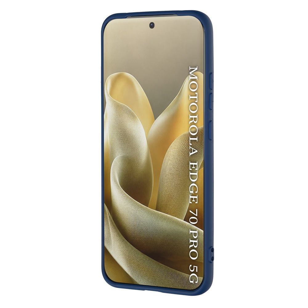 Case for Motorola Edge 70 Pro, Techsuit, SoftFlex, Navy Blue