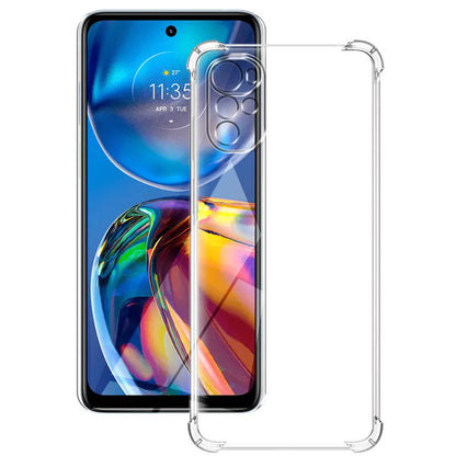 Case for Motorola Moto E32s / E32 / G22, Techsuit, Shockproof Clear, Transparent