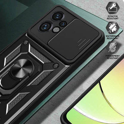 Case for Motorola Moto G04s / E14 / G04 / G24, Techsuit, CamShield, Blue