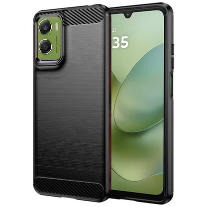 Case for Motorola Moto G06 Power / G06, Techsuit, Carbon, Black