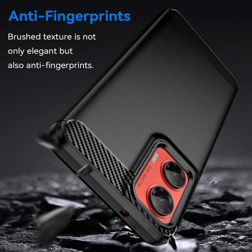 Case for Motorola Moto G06 Power / G06, Techsuit, Carbon, Black