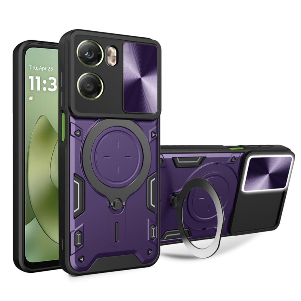 Case for Motorola Moto G06, Techsuit, CamGuard Pro, Purple