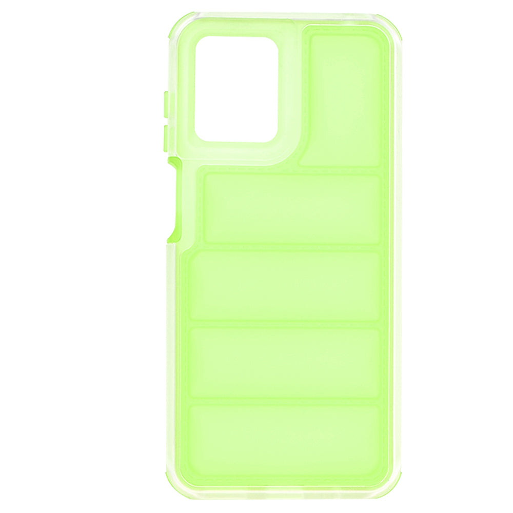 Case for Motorola Moto G14, Techsuit, Wave Shield, Green