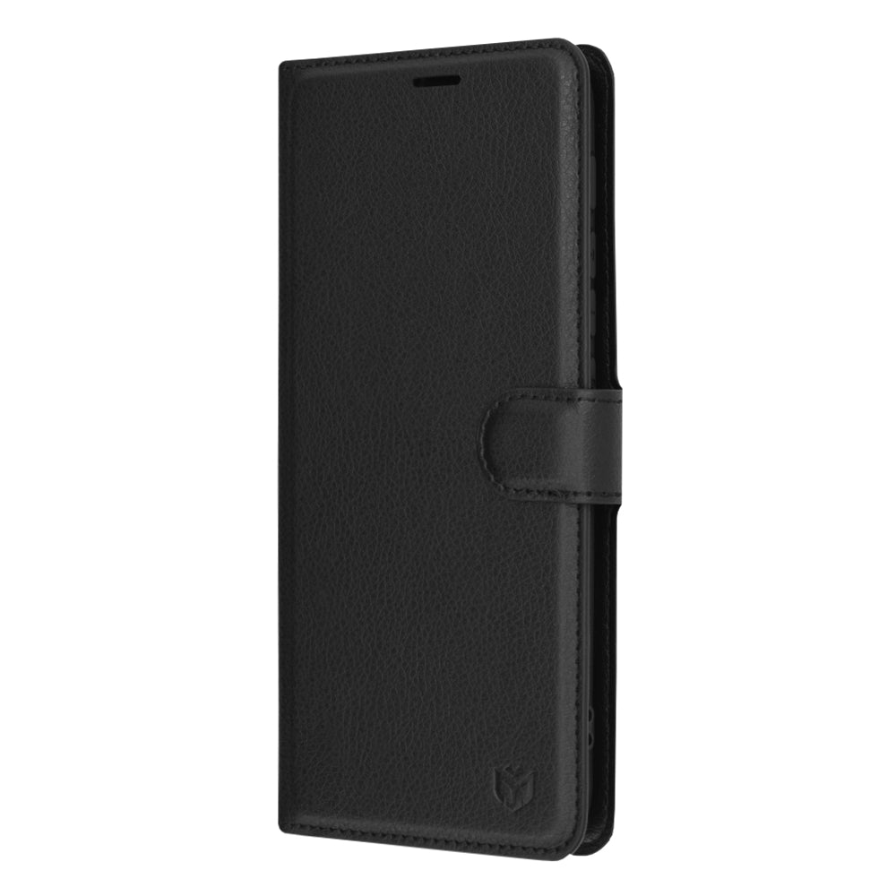 Case for Motorola Moto G30 / G20 / G10, Techsuit, Leather Folio, Black