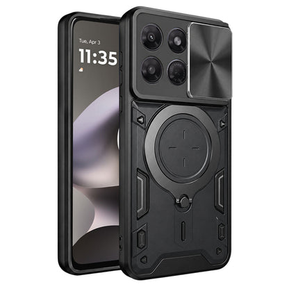 Case for Motorola Moto G37 Power, Techsuit, CamGuard Pro, Black