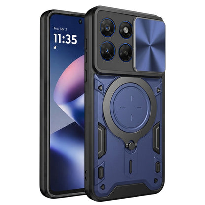Case for Motorola Moto G47 / G37, Techsuit, CamGuard Pro, Blue