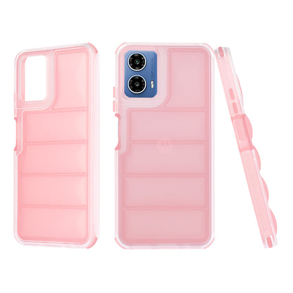 Case for Motorola Moto G45 / G34, Techsuit, Wave Shield, Pink