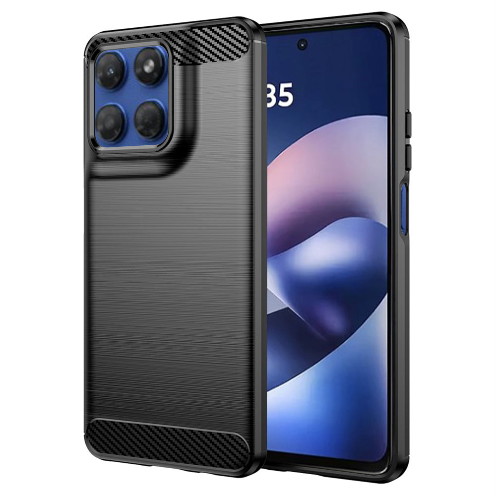 Case for Motorola Moto G47 / G37 Power / G37 / G67 Power / G57 Power, Techsuit, Carbon, Black